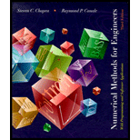 Numerical Methods For Engineers - 3rd Edition - by Steve Chapra, Ray Canale - ISBN 9780075612544