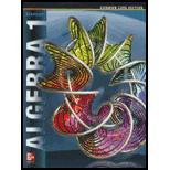Glencoe Algebra 1 Student Edition C2014 - 1st Edition - by Glencoe Mcgraw-Hill - ISBN 9780076639236