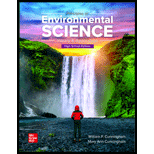 PRINCIPLES OF ENVIRON.SCIENCE (HS) - 23rd Edition - by Cunningham - ISBN 9780077006624