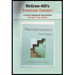 Macroeconomics Premium Content Card - 1st Edition - by Campbell McConnell - ISBN 9780077231033
