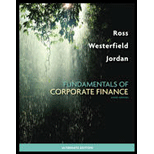 Fundamentals Of Corporate Finance - 9th Edition - by Stephen Ross, Randolph Westerfield, Bradford D. Jordan - ISBN 9780077246129