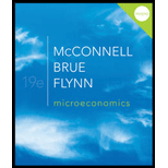 Microeconomics - 19th Edition - 19th Edition - by McConnell, Campbell, Brue, Stanley, Flynn, Sean - ISBN 9780077337735