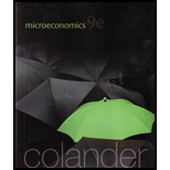 Microeconomics - 9th Edition - by David Colander - ISBN 9780077501808
