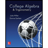 EBK COLLEGE ALGEBRA & TRIGONOMETRY