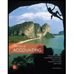 Loose-Leaf for Survey of Accounting - 4th Edition - by Thomas P Edmonds, Philip R Olds, Frances M McNair, Bor-Yi Tsay - ISBN 9780077631598