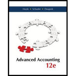 Advanced Accounting - Standalone book - 12th Edition - by Hoyle - ISBN 9780077632588
