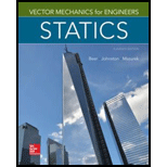 Vector Mechanics for Engineers: Statics, 11th Edition - 11th Edition - by Ferdinand P. Beer, E. Russell Johnston  Jr., David Mazurek - ISBN 9780077687304