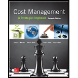Cost Management: A Strategic Emphasis - 7th Edition - by Edward Blocher, David Stout, Paul Juras, Gary Cokins - ISBN 9780077733773