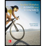 Applied Statistics in Business and Economics - 5th Edition - by David Doane, Lori Seward Senior Instructor of Operations Management - ISBN 9780077837303
