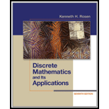 Package: Discrete Mathematics and Its Applications with 1 Semester Connect Access Card - 7th Edition - by ROSEN, Kenneth - ISBN 9780077916084