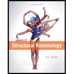Manual Of Structural Kinesiology - 18th Edition - by Floyd,  R. T. - ISBN 9780078022517