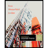 Essentials of Corporate Finance - 8th Edition - by Stephen A. Ross, Randolph W. Westerfield, Bradford D. Jordan - ISBN 9780078034756