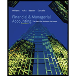 Financial and Managerial Accounting: The Basis for Business Decisions - 16th Edition - by Jan R. Williams - ISBN 9780078111044