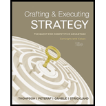 Crafting And Executing Strategy - 18th Edition - by Thompson,  Arthur A. - ISBN 9780078112720