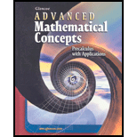 Advanced Mathematical Concepts: Precalculus with Applications, Student Edition