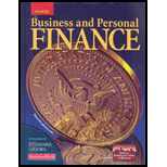 Business And Personal Finance, Student Edition (personal Finance (recordkeep)) - 1st Edition - by McGraw-Hill Education - ISBN 9780078687129