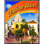 Asi Se Dice! - 9th Edition - by Schmitt, Conrad J. - ISBN 9780078929281