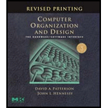 Computer Organization And Design: The Hardware/software Interface. Third Edition, Revised - 3rd Edition - by Patterson - ISBN 9780123706065