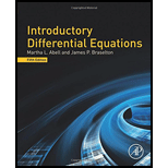 Introductory Differential Equations - 5th Edition - by Abell - ISBN 9780128149492