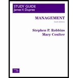 Management Study Guide - 6th Edition - by Robbins - ISBN 9780130198549