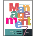 Management (7th Edition) - 7th Edition - by Robbins - ISBN 9780130319654