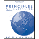 Principles Of Marketing: Learning Guide - 9th Edition - by Philip Kotler - ISBN 9780130405012