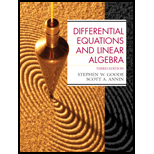 Differential Equations And Linear Algebra - 3rd Edition - by Stephen W. Goode, Scott A. Annin - ISBN 9780130457943