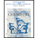 Study Guide & Full Solutions Manual For Fundamentals Of General, Organic, And Biological Chemistry - 4th Edition - by Susan E. Mcmurry - ISBN 9780130477064