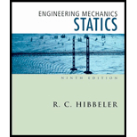 Engineering Mechanics: Statics - 9th Edition - by R. C. Hibbeler - ISBN 9780130578006