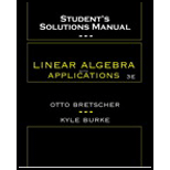 Student's Solutions Manual for Linear Algebra with Applications - 3rd Edition - by Otto Bretscher - ISBN 9780131453364