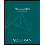 Precalculus, 7th Edition - 7th Edition - by Michael Sullivan - ISBN 9780131517448