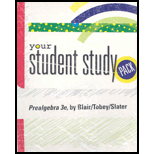 Prealgebra Student Study Pack for Prealgebra - 3rd Edition - by Jamie Blair - ISBN 9780131711617
