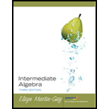 Intermediate Algebra - 3rd Edition - by Elayn Martin-Gay - ISBN 9780131752849