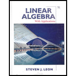 Linear Algebra With Applications (7th Edition) - 7th Edition - by Steven J. Leon - ISBN 9780131857858