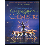 Fundamentals of General, Organic, and Biological Chemistry: Study Guide and Selected Solutions Manual - 5th Edition - by McMurry, Susan E. - ISBN 9780131877498