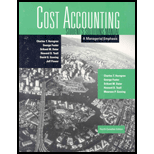 Student Solutions Manual T/a Cost Accounting 4th Canadian Edition - 4th Edition - by Horngren - ISBN 9780131972247