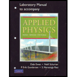 Lab Manual For Applied Physics - 10th Edition - by S. Narasinga Rao, Dale Ewen, Ronald J Nelson, Neill Schurter - ISBN 9780132109277