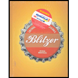 Blitzer Introductory Algebra For College Students, 5th Edition - 5th Edition - by Robert F. Blitzer - ISBN 9780132356794
