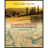 Elementary Surveying: An Introduction to Geomatics - 13th Edition - by Charles D. Ghilani, Paul R. Wolf - ISBN 9780132554343