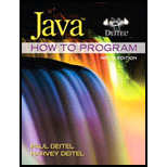 Java: How To Program, 9th Edition (deitel) - 9th Edition - by Paul Deitel, Harvey Deitel - ISBN 9780132575669