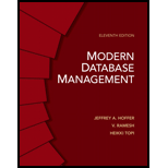 Modern Database Management - 11th Edition - by Hoffer - ISBN 9780132662253