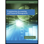 Construction Accounting & Financial Management - 3rd Edition - by Steven Peterson MBA, PE - ISBN 9780132675055