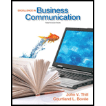 Excellence in Business Communication - 10th Edition - by Thill, John V./ - ISBN 9780132719049