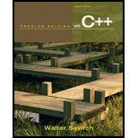 Problem Solving With C++ Plus Myprogramminglab With Pearson Etext -- Access Card Package (8th Edition) - 8th Edition - by Walter Savitch - ISBN 9780132774185