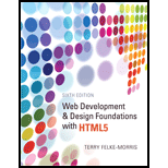 Web Development and Design Foundations with HTML5 - 6th Edition - by Terry Felke-Morris - ISBN 9780132783392