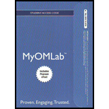 New Myomlab With Pearson Etext --  Access Card -- For Operations Management: Processes And Supply Chains - 10th Edition - by Lee J. Krajewski, Larry P. Ritzman, Manoj K. Malhotra - ISBN 9780132940474