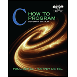 C: how to program - 7th Edition - by Deitel,  Paul J. - ISBN 9780132990448
