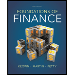 Foundations Of Finance (8th Edition) (pearson Series In Finance) - 8th Edition - by Arthur J. Keown, J. William Petty - ISBN 9780132994873