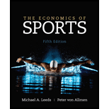 The Economics of Sports - 5th Edition - by Michael Leeds, Peter von Allmen - ISBN 9780133022926