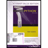 Starting Out With Python - 2nd Edition - by GADDIS, Tony - ISBN 9780133076288